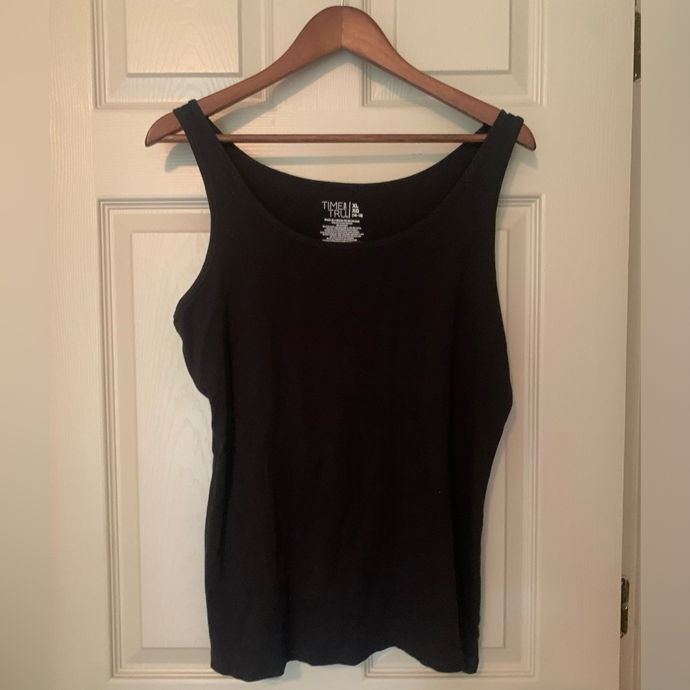 Time and Tru Classic Black Top XL